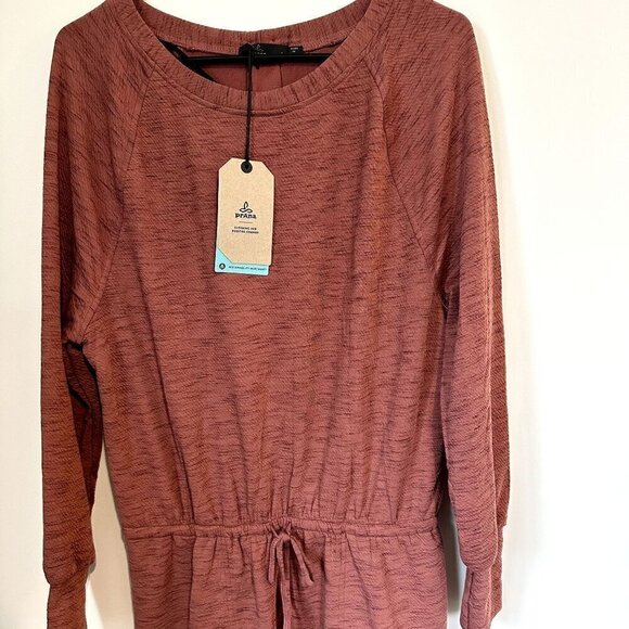NWT Prana Red Sunrise Dress - Size Large - Picture 3 of 10